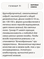 Семена огурцов Гуннар F1, 7 семян (Vita Green / Вита Грин)