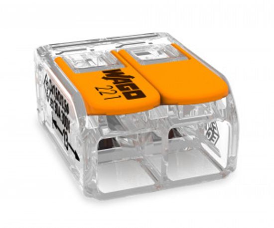 Клемма Wago 221-612 2-проводная соединительная