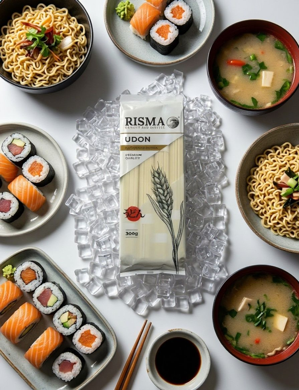 Лапша пшеничная Risma UDON 300 гр