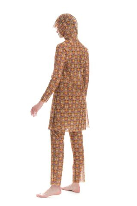 Буркини с капюшоном "Африка" (Ethnic)