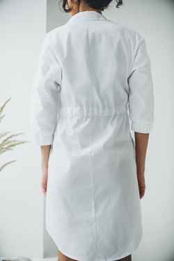 Халат женский м182 сансара белый