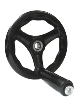 Маховик бакелитовый UnitMC с ручкой 100301.3 125х12