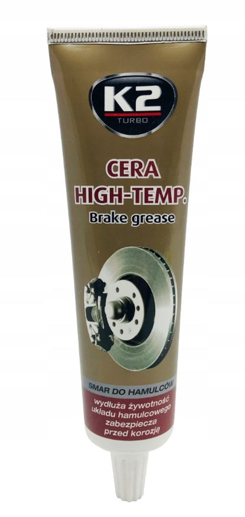 ЖАРОПРОЧНАЯ СИНТЕТИЧЕСКАЯ СМАЗКА ДЛЯ ТОРМОЗНОЙ СИСТЕМЫ"K2" CERA BRAKE GREASE 100