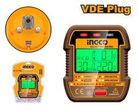 Тестер розеток и УЗО HESST30011 INGCO HESST30011 INDUSTRIAL