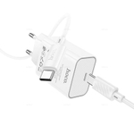 Зарядное устройство для Type-C Hoco C143A PD20W (white)