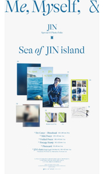 Фотобук JIN - SPECIAL 8 PHOTO-FOLIO - ME, MYSELF, & JIN 'Sea of JIN island'