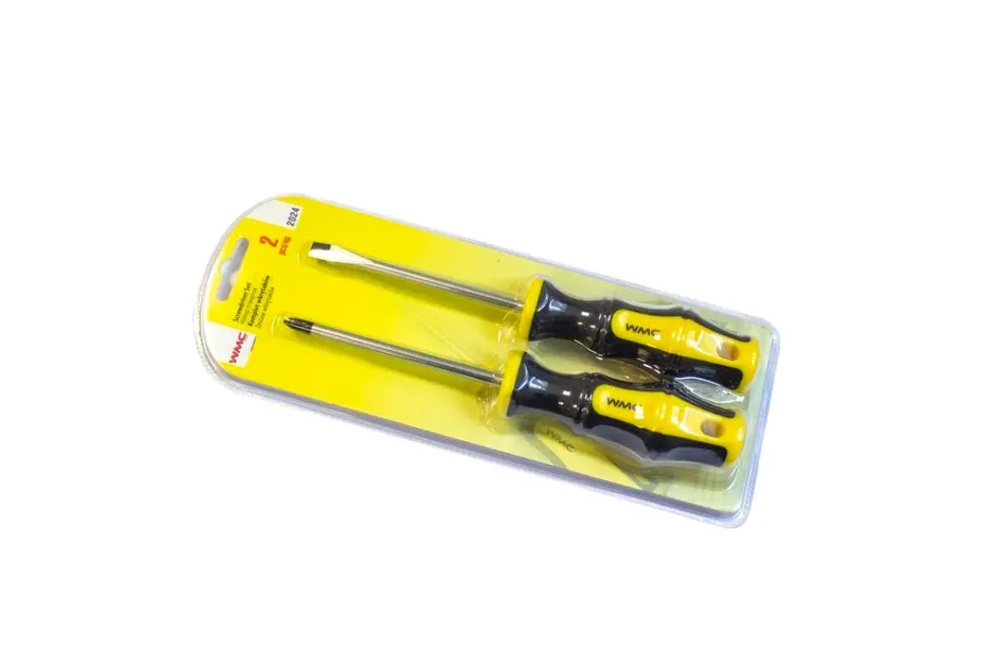 Набор отверток 2пр.(PH2х100мм,SL6х100мм),в блистере WMC TOOLS WMC-2024