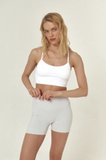 Велосипедки Bella Mini Shorts in Oyster