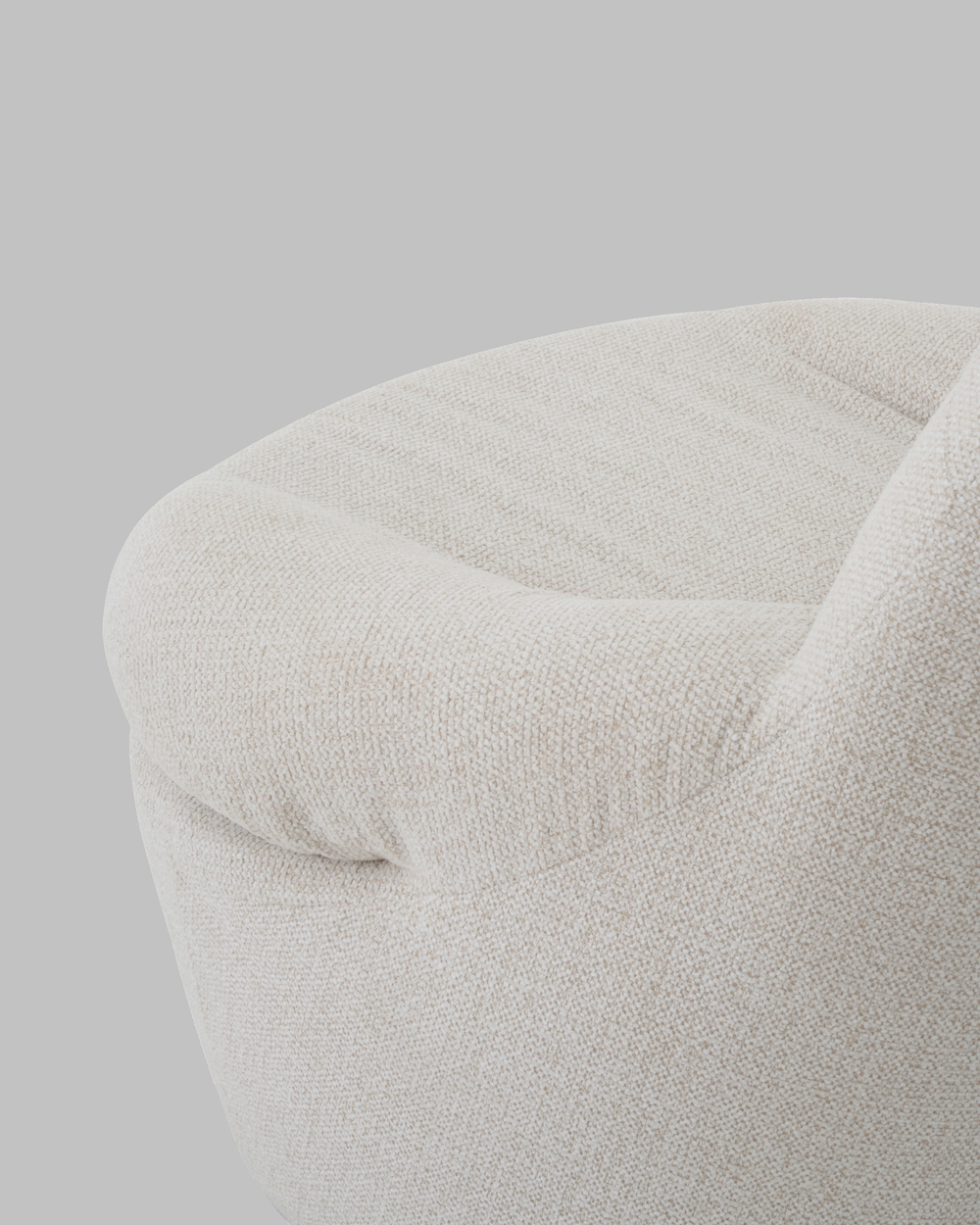 Кресло лаунж Fir светло-серый