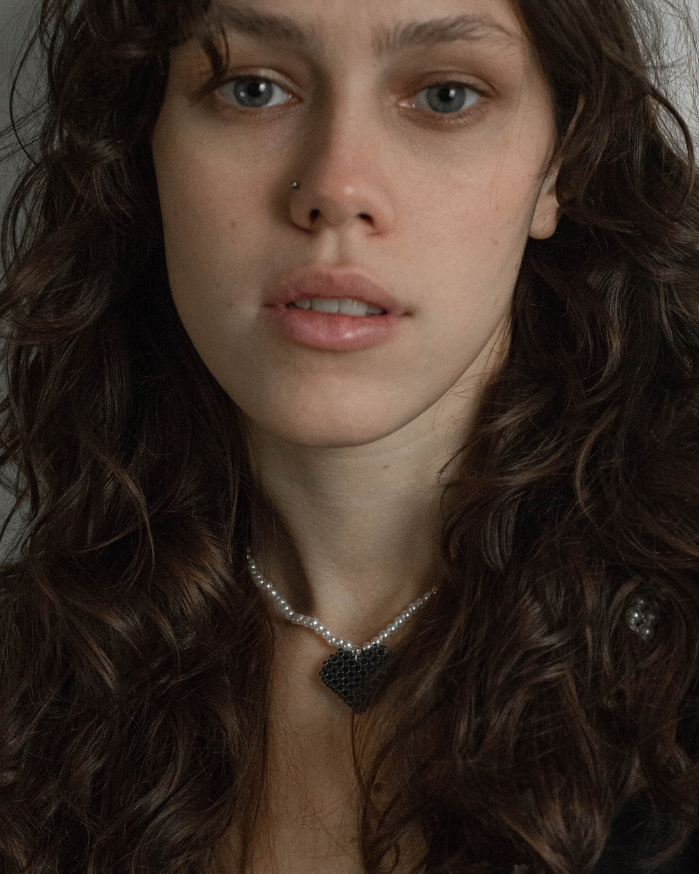 LOVERS ONLY necklace BLACK