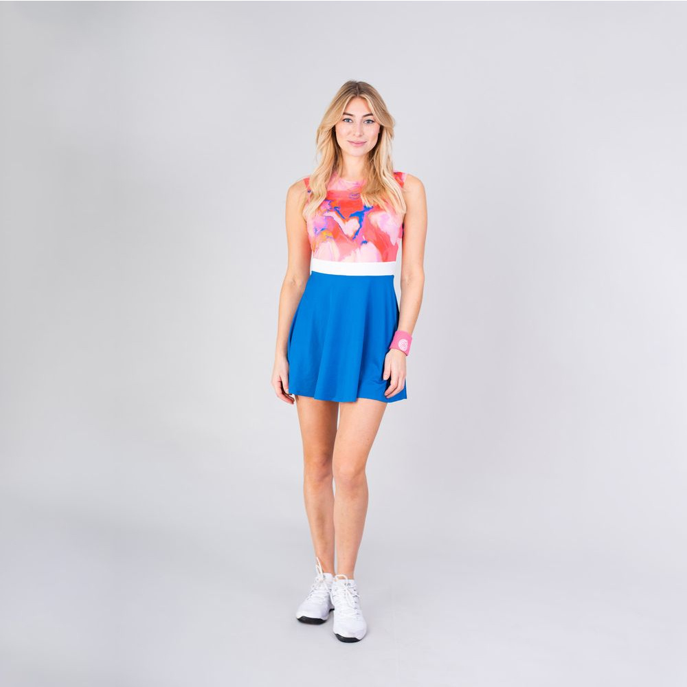 ОДЕЖДА ДЛЯ ТЕННИСА Женская, Платье BIDI BADU JALA TECH (2 in 1) .