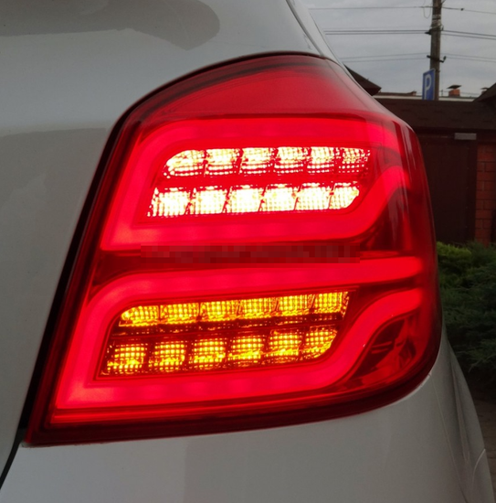 Задние фонари Шевроле Круз Хетчбек 2010 - 2014 V12 type [Комплект Л+П; светодиодные; LED поворотник]