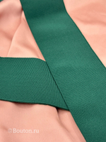 Подвяз трикотажный зеленый (изумрудный) 0,9 м, ширина 7 см