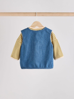 Комплект из трех предметов для малышей Next E63-362, Синий, Бежевый