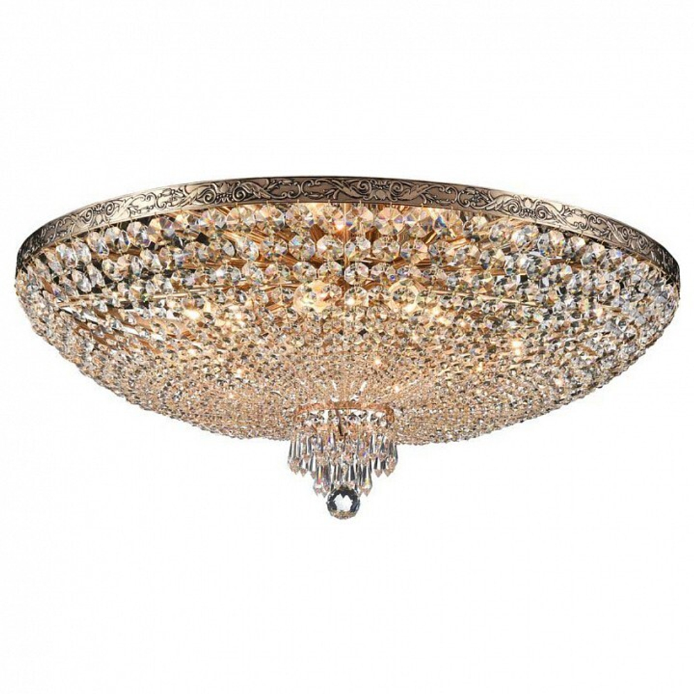 Люстра на штанге Maytoni DIA890-CL-10-G