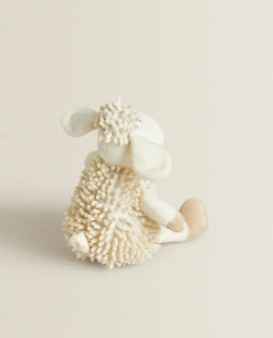 ZARA HOME ДЕТСКАЯ МЯГКАЯ ИГРУШКА "ОВЕЧКА", БЕЛЫЙ