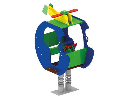 Качалка на пружине "Вертолётик"