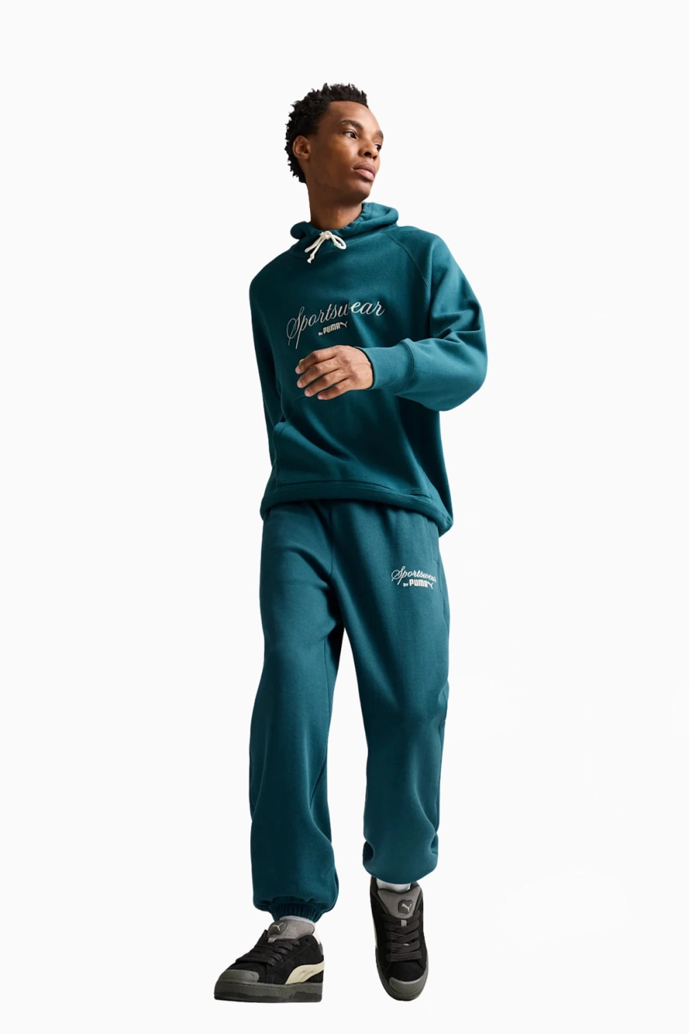 Штаны Puma Classics+ - зеленый