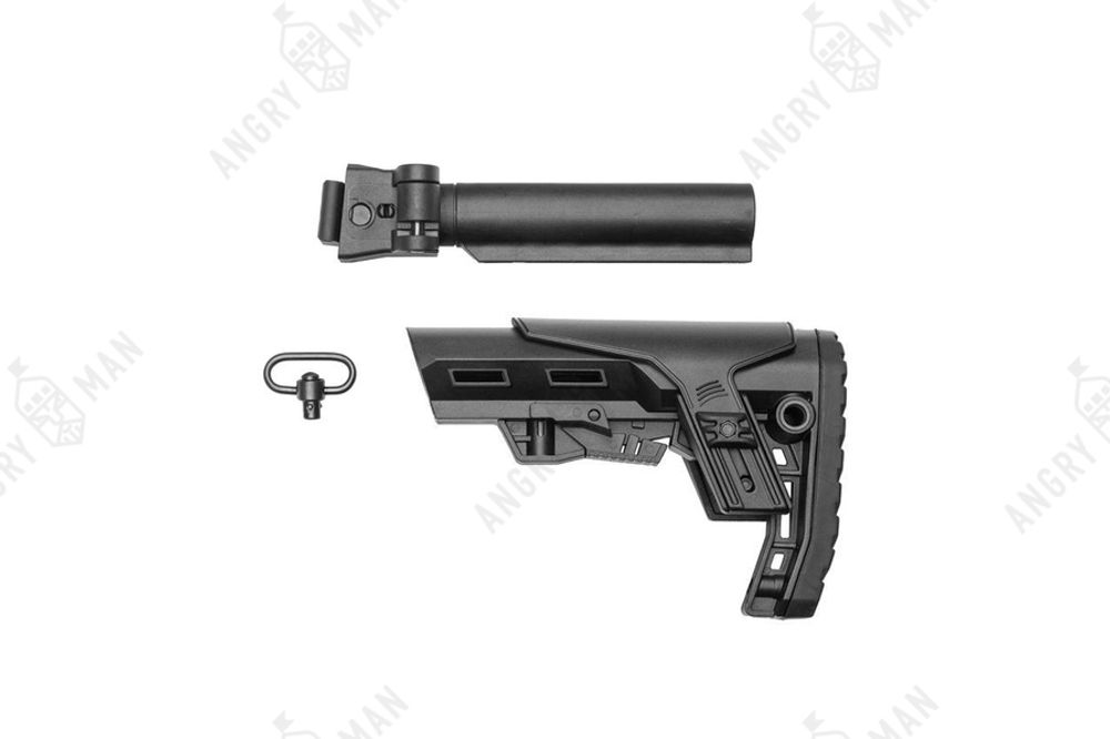 Приклад без рукоятки для боевых складных версий АК (74м, -12, -15, "сотая" серия и тд), на базе Alpha CP, K.Arma