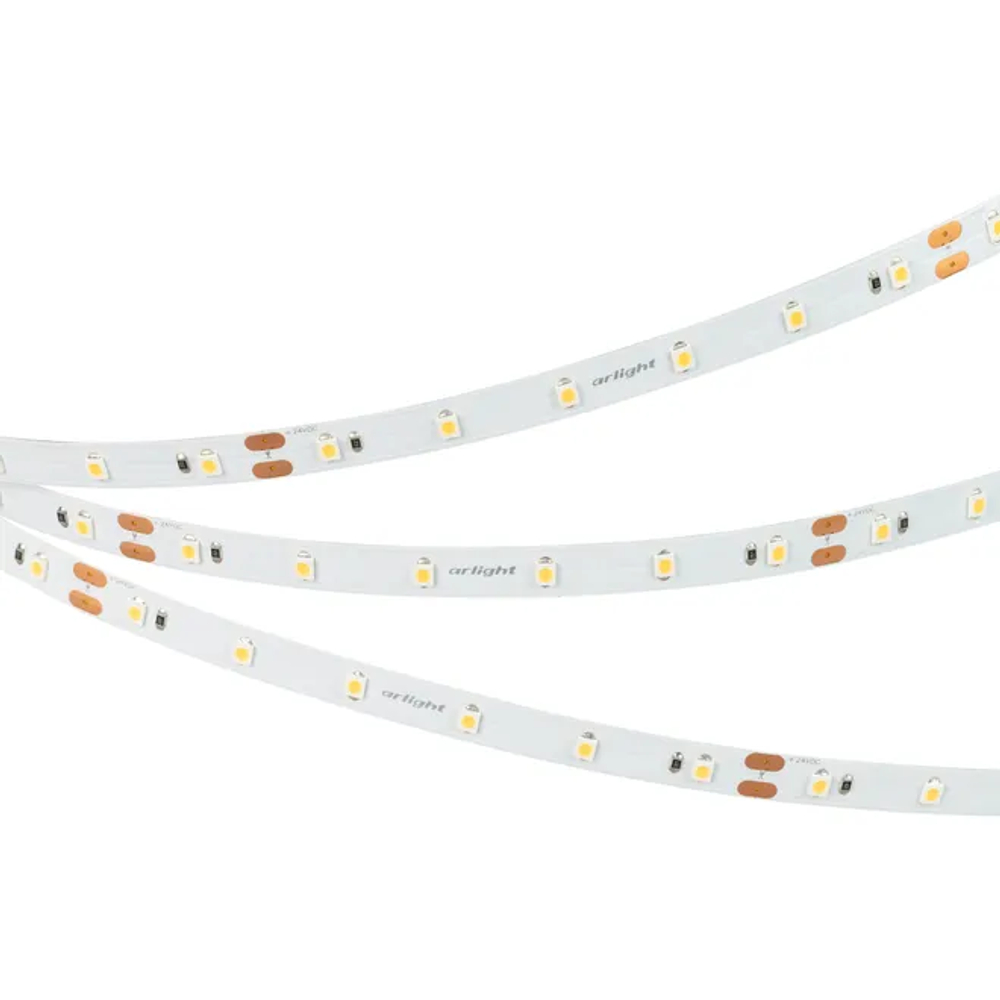 Светодиодная лента NT-A60-8mm 24V Day5000 (4.8 W/m, IP20, 3528, 5m) (Arlight, Открытый) 040572