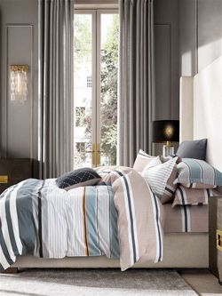 Пододеяльник Сказка "Аляска/Аляска (компаньон)" 1,5-сп 145х215 см на молнии , перкаль