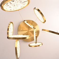 Дизайнерская Подвесная Люстра Луна Lighting Collection D50 By Imperiumloft