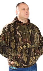 Толстовка-кенгуру флис Лес