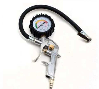 Пистолет для подкачки шин с манометром Сервис Ключ
