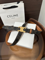 TAURILLON Кожаный двусторонний ремень с логотипом