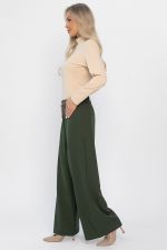 Брюки палаццо Настроение города (хаки) Б14509-8М LT Collection