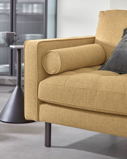 Приставной столик Yinan Ø 48 cm черный Испания