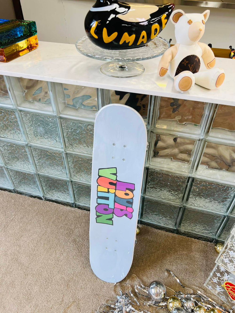 Louis Vuitton Skateboard Mng Comics