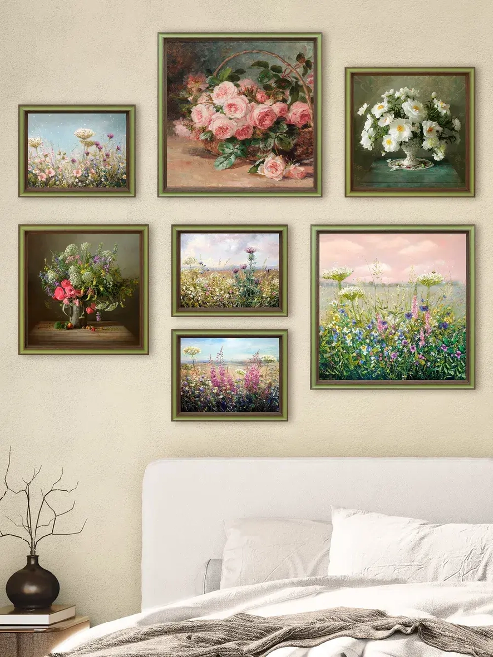 Картина на стену интерьерная на холсте 33х33 см