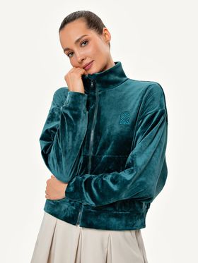 Толстовка на молнии Marshmallow, Deep Green