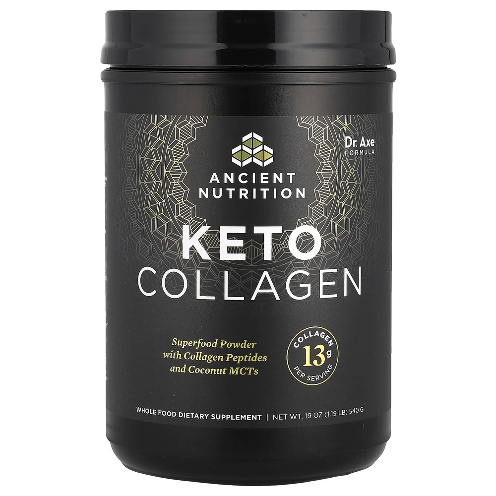 Ancient Nutrition, Keto Collagen, 540 г (1,19 фунта)