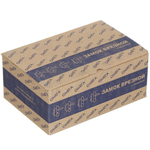 Замок врезной Зенит, Омега ЗВ7.01, 00-00000596, ручка в комплект, цилиндровый, серебро