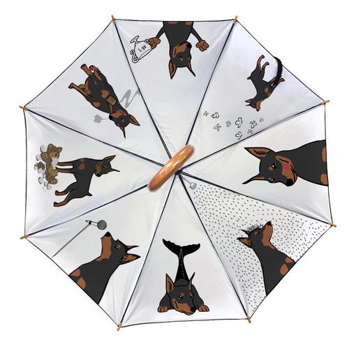 Зонт "Веселые Цвергпинчеры"