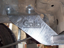 Фаркоп оцинкованный Galia F083A для Ford Tourneo Connect 2002-2014, Transit Connect 2002-2014(паспорт и сертификат в комплекте)(без электрики)