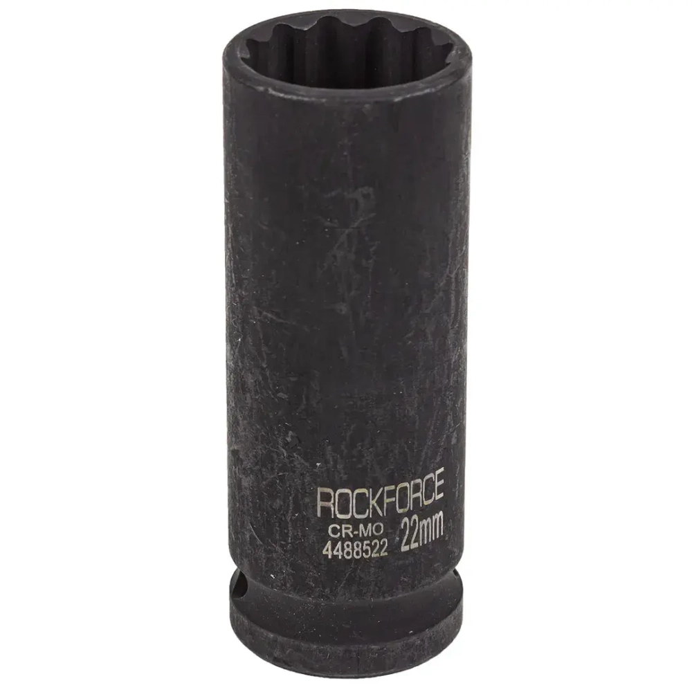 Головка ударная глубокая 22мм (12гр.), 1/2'' RockForce RF-4488522