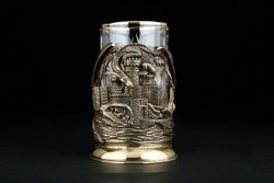 Набор подстаканников "Дракон" 2 шт. в подарочном кейсе