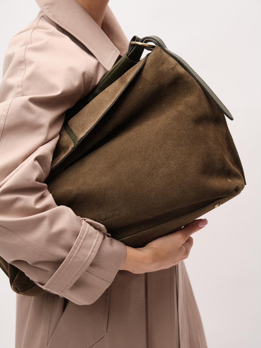 Сумка Andrea DBR 31374 тундра/велюр