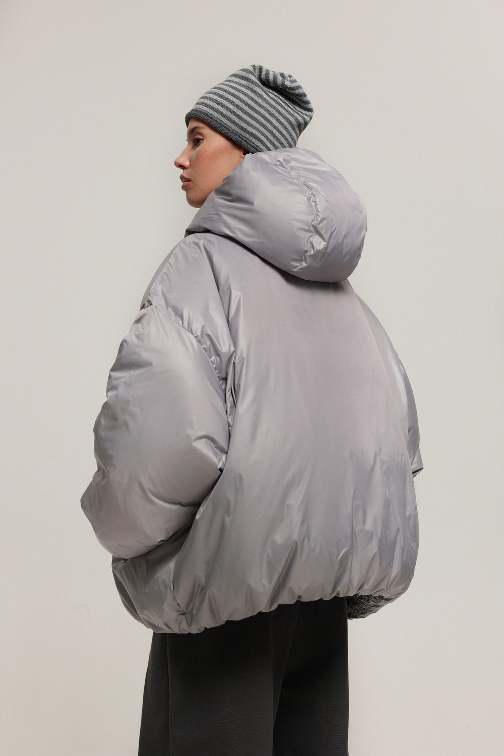 Пуховик укороченный