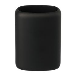 Стакан для зубных щеток Slim, черный