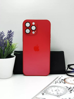 Накладка iPhone 14 PRO MAX | AG Glass Case Red