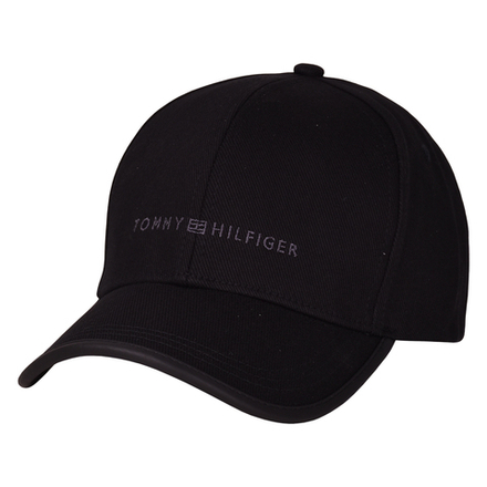 Теннисная кепка Tommy Hilfiger Premium Casual Cap Man - Black