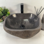 Раковина из речного камня RS-65253 48*42*16 0856