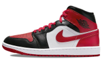 Кроссовки Jordan Air Jordan 1 Mid "Bred Toe" (Женская размерная сетка)