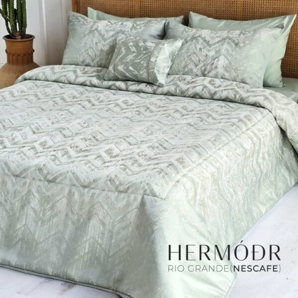 Комплект постельного белья двуспальный Rio Grand Coral Hermodr 7 предметов 130220288 Иран