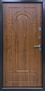 Входная дверь Мастино Термо Дуб Золотой: Размер 2050/860-960, открывание ПРАВОЕ