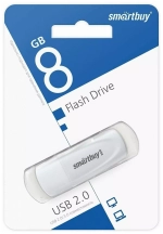 8GB USB Smartbuy Scout white